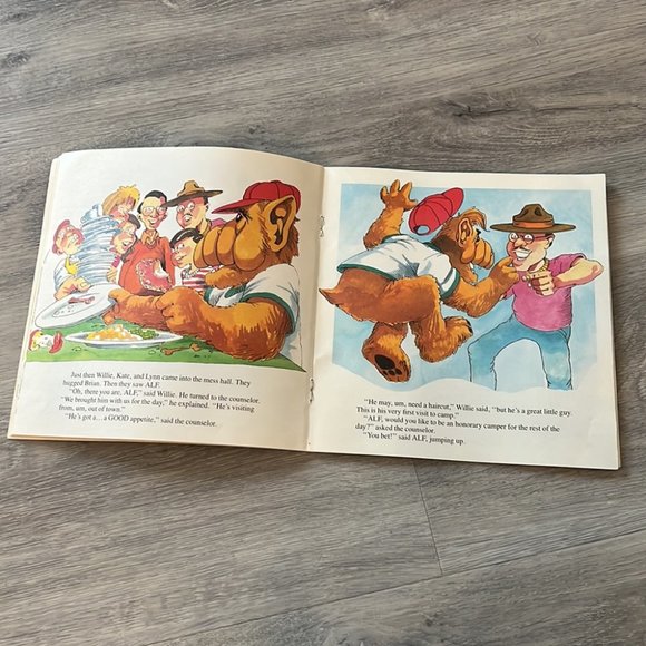 Vintage 1987 Alf story book - Picture 10 of 16